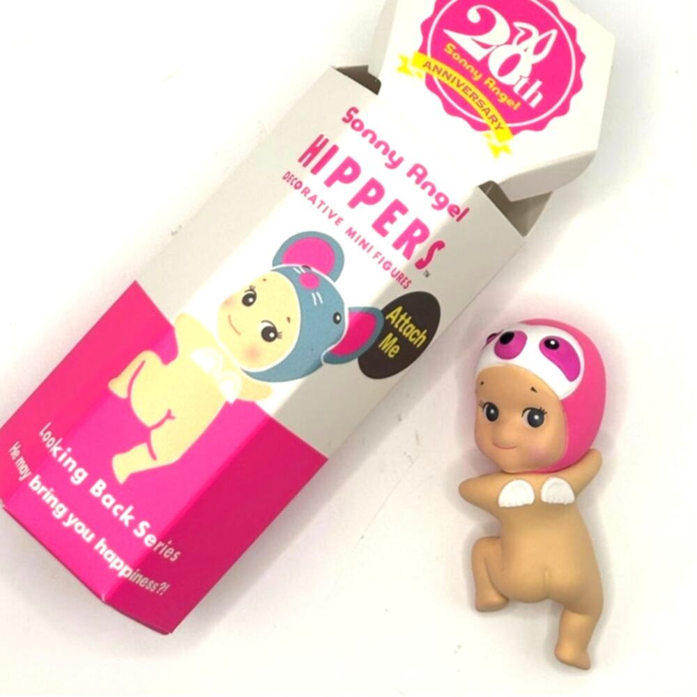 New Kewpie/Angel Attachable Mini Figure in Pink Sloth Costume, Open Blind Box